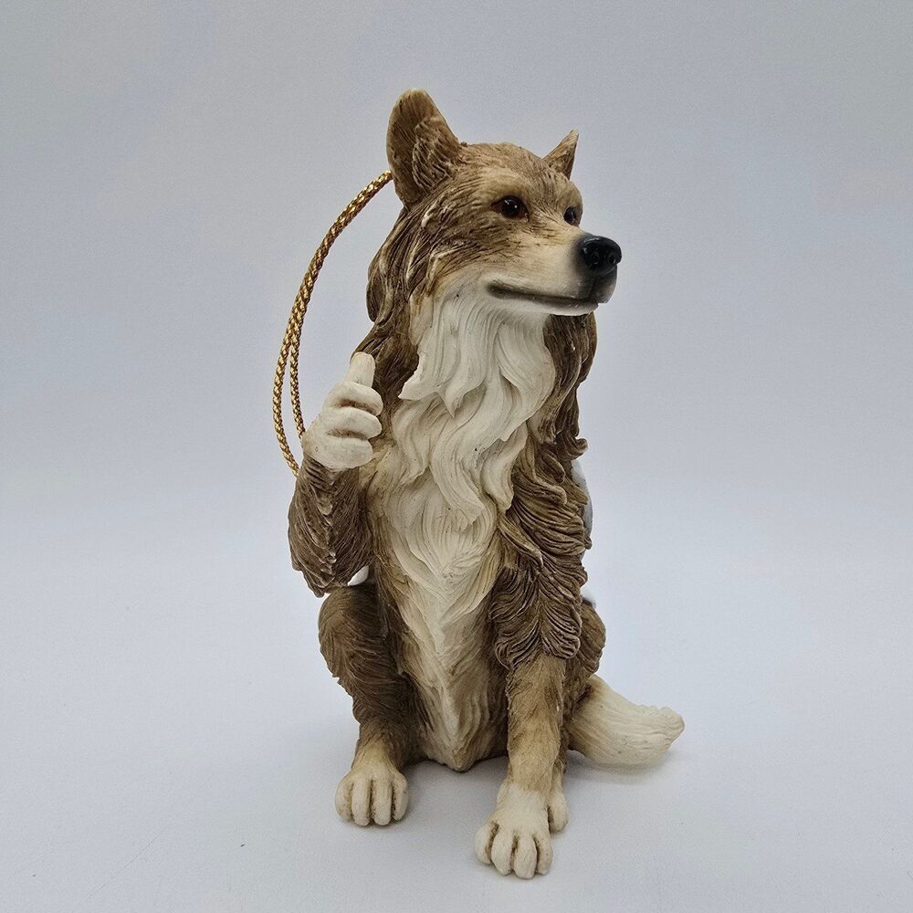 TEXAS A&M AGGIES REVEILLE Collie Mascot Ornament - Picture 5 of 8